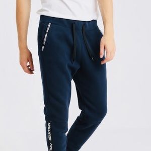 HOLLISTER TAPE JOGGER - Tracksuit bottoms✅